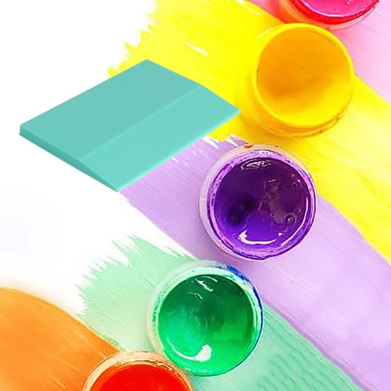 She Love Pack of 5 Screen Printing Squeegees  Self-Adhesive Screen Stencil Printing Squeegee  Rubber Squeegee Screen Printing Tools for Applying Chalk Paste or Ink - Image 5